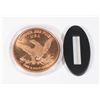 Image 2 : 1-OZ FINE COPPER ROUND -ICE AGE SERIES- WOOLY