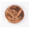 Image 2 : 1-OZ FINE COPPER ROUND -ICE AGE SERIES- GIANT