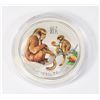 Image 2 : 1-OZ 2016 PERTH MINT LUNAR YEAR OF THE MONKEY