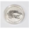 Image 2 : 1-OZ 2014 AUSTRALIA SALTWATER CROCODILE SILVER