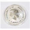 Image 3 : 1-OZ 2014 AUSTRALIA SALTWATER CROCODILE SILVER