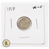 Image 1 : 1919 CANADA 5CENT VG-F(VG-10)CONTAINS 92.5% SILVER