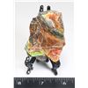 Image 2 : LARGE 2-1/2" X 2" GEM QUALITY AMMOLITE