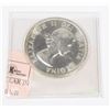 Image 2 : 1958 CANADA SILVER DOLLAR IN FLIP HOLDER