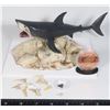 Image 1 : MEGALODON FIGURE WITH REMOVEABLE STAND