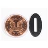 Image 1 : 1-OZ FINE COPPER HOROSCOPE THEME ROUND