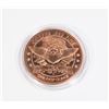 Image 2 : 1-OZ COPPER COVID ROUND