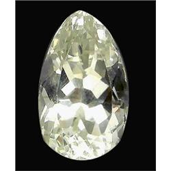 9.01ct Top AAA Mozambique White Yellow Kunzite FLAWLESS Appraisal Estimate $630 (GEM-16655)