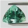 10.1ct Natural Deep Patroke Green Kunzite Trillion VVS Appraisal Estimate $1030 (GEM-18565)