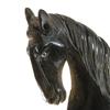 Image 3 : White Water Buffalo Horn Scrimshaw Stallion (CLB-254) (CLB-254)