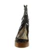 Image 4 : White Water Buffalo Horn Scrimshaw Stallion (CLB-254) (CLB-254)