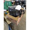 Image 2 : 2 BOXES OF ESTATE GOODS, TOOLS, SPRAYER, EXTENSION CORD
