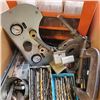 Image 3 : BOX OF HARDWARE ORGANIZER, DRILL BITS AND MORE