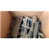 Image 2 : BOX OF HAND TOOLS AND STEEL CLEAVER