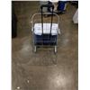 Image 2 : RUBBERMAID ROLLING COOLER AND METAL CART