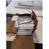 Image 1 : BOX OF NEW DOOR CLOSE LATCHES, CARBON STEEL KNIVES AND BABY WALL MOUNT KIT
