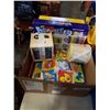 Image 2 : LOT OF WOOD DECORATIONS, BLOCKS, KIDS TOYS