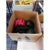 Image 2 : 2 BOXES OF TOYS, BICYCLE HELMETS