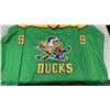 Image 2 : REPRODUCTION MIGHTY DUCKS ADAM BANKS JERSEY SIZE M