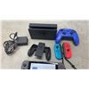 Image 2 : NINTENDO SWITCH CONSOLE WITH CHARGING DOCK, PIXARK GAME, 2 SETS OF JOYCONS AND SURGE WIRELESS PRO CO