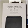 Image 2 : SAMSUNG WIRELESS TRIO CHARGER WITH IPHONE 12/13/14 CASES INCLUDING KATE SPADE