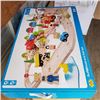 Image 2 : BIGJIGS RAIL RURAL ROAD AND RAIL SET - RETAIL $229