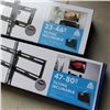 Image 2 : 2 INSIGNIA TILTING TV WALL MOUNTS 33"-46" AND 47"-80"