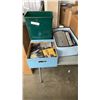 Image 2 : 2 BOXES AND BIN OF CDS, BASKETBALL, DVDS AND MORE