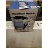Image 1 : HAMILTON BEACH 1.7L GLASS ELECTRIC KETTLE - TESTED WORKING - RETAIL $59