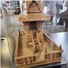 Image 2 : JAPANESE MODEL SPIRIT HOUSE IN 20" X 20" X 12" SEALED ACRYLIC CASE