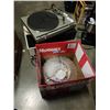 Image 1 : TECHNICS RECORD PLAYER, 5 DISC CHANGER AND BIONAIRE 2000 AIR PURIFIER