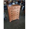 Image 1 : 6 DRAWER ROXTON MAPLE CHEST OF DRAWERS