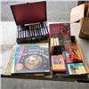 Image 1 : LOT OF 8 TRACKS, RECORDS, TAPES