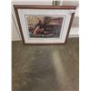 Image 1 : HAND SIGNED AND NUMBERED LIMITED EDITION FOX SUMMER PRINT BY CALVERT