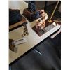 Image 8 : FIRST NATIONS FIGURES, BRASS FIGURES, METAL CANNON FIGURE, HAWAII FIGURE