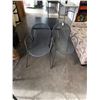 Image 1 : 2 METAL PATIO CHAIRS