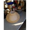Image 1 : WICKER SHADE, ESTATE GOODS, SMOKE IN A CAN, PAINTED TRAY