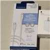 Image 2 : LOT OF AS NEW APPLE IPHONE CHARGING CORDS, ADAPTER AND LIGHTNING CONNECTOR EARBUDS