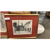 Image 2 : 2 FRAMED RD WILSON ETCHINGS
