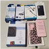 Image 1 : INSIGNIA QI WIRELESS CHARGING PAD WITH LOT OF AS NEW USB-C CHARGING CORDS AND 2 SAMSUNG CASES A53 AN