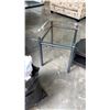 Image 2 : GLASSTOP ENDTABLE AND 2 TIER STAND
