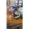 Image 2 : WAFFLE MAKER, NOISE REDUCTION EARMUFFS, AND 2 BOTTLES NON ALCOHOLIC GIN