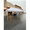 Image 2 : BRAND NEW WHITE 10x20 INDUSTRIAL TENT W/ POWDER COATED STEEL FRAME AND HEAVY NYLON CANOPY -  RETAIL 