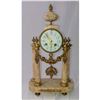 Image 1 : French Louis Portico Mantel Clock