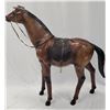 Image 1 : A Full Size Antique Leather Horse Model