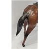 Image 4 : A Full Size Antique Leather Horse Model