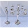 Image 1 : Sterling Silver Candle Holders