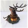 Image 3 : Antique Stag Head Ink Well