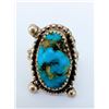 Image 1 : Vintage Turquoise Sterling Silver Ring
