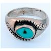 Image 1 : Vintage Turquoise Sterling Silver Ring